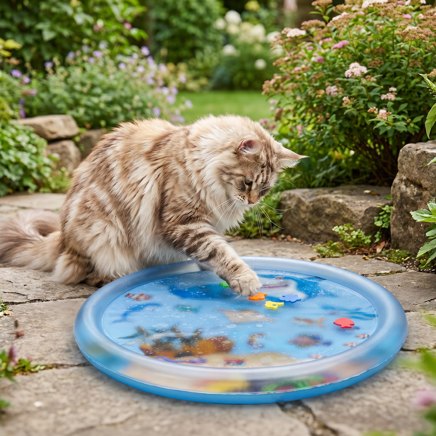 Kühlendes Spiel Wasserbett für Katzen 2.0