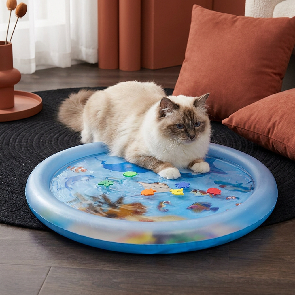 Kühlendes Spiel Wasserbett für Katzen 2.0
