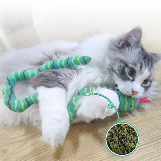 Katzenminze Schlangen-Spielzeug