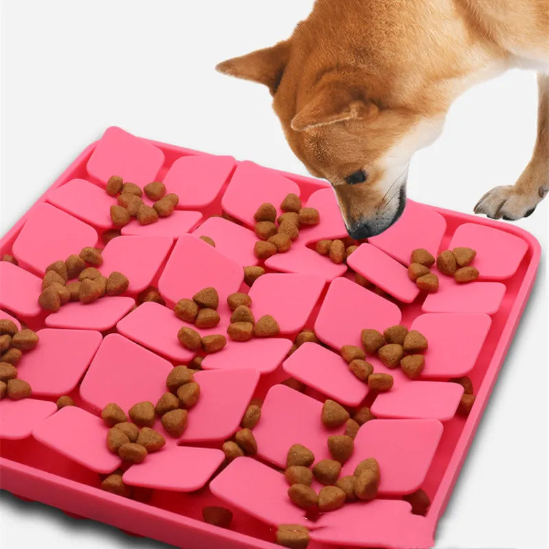 Interaktive Fütterungsmatte für Hunde – Fördert die Geistige Stimulation und langsames Fressen