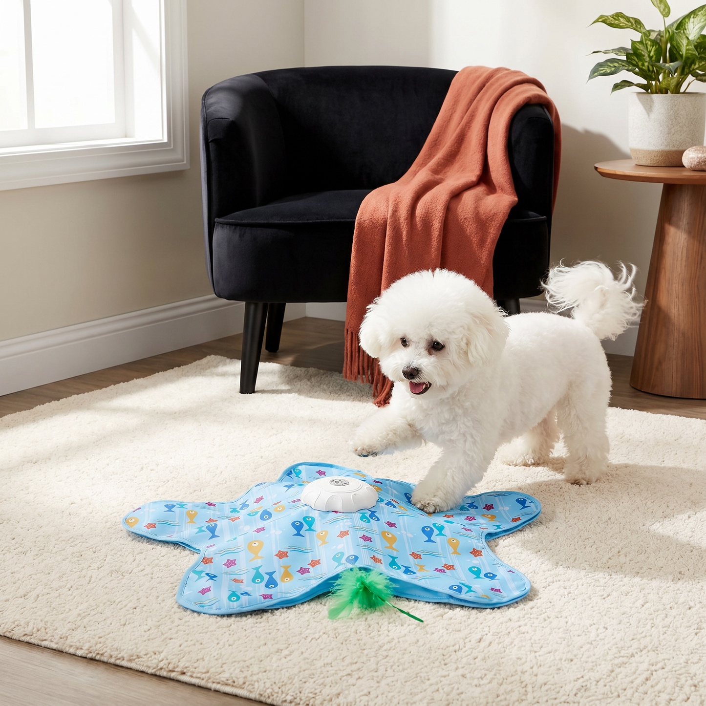 HuntingFun Dog Pro – Automatisches Hundespielzeug für Stressabbau und Spielspaß