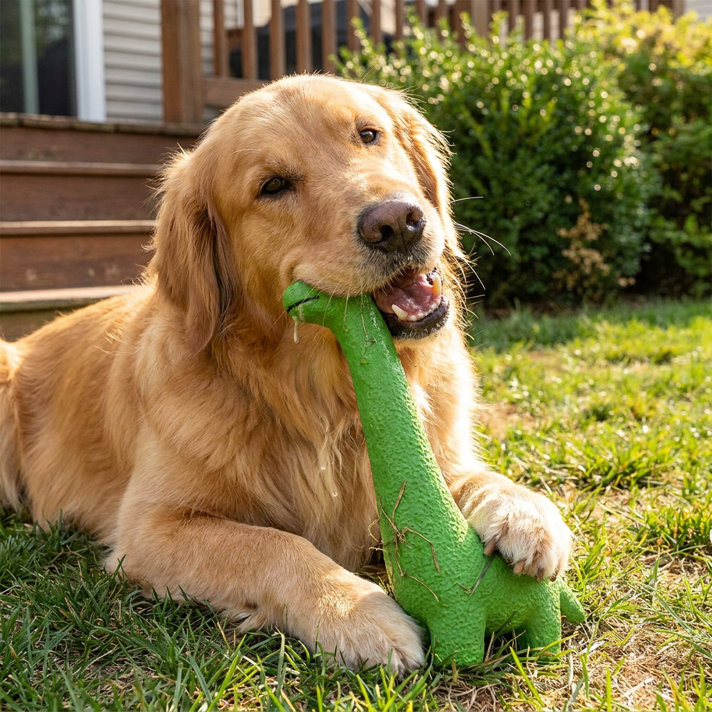 XXL Robustes Latex-Hundespielzeug zur Zahnreinigung