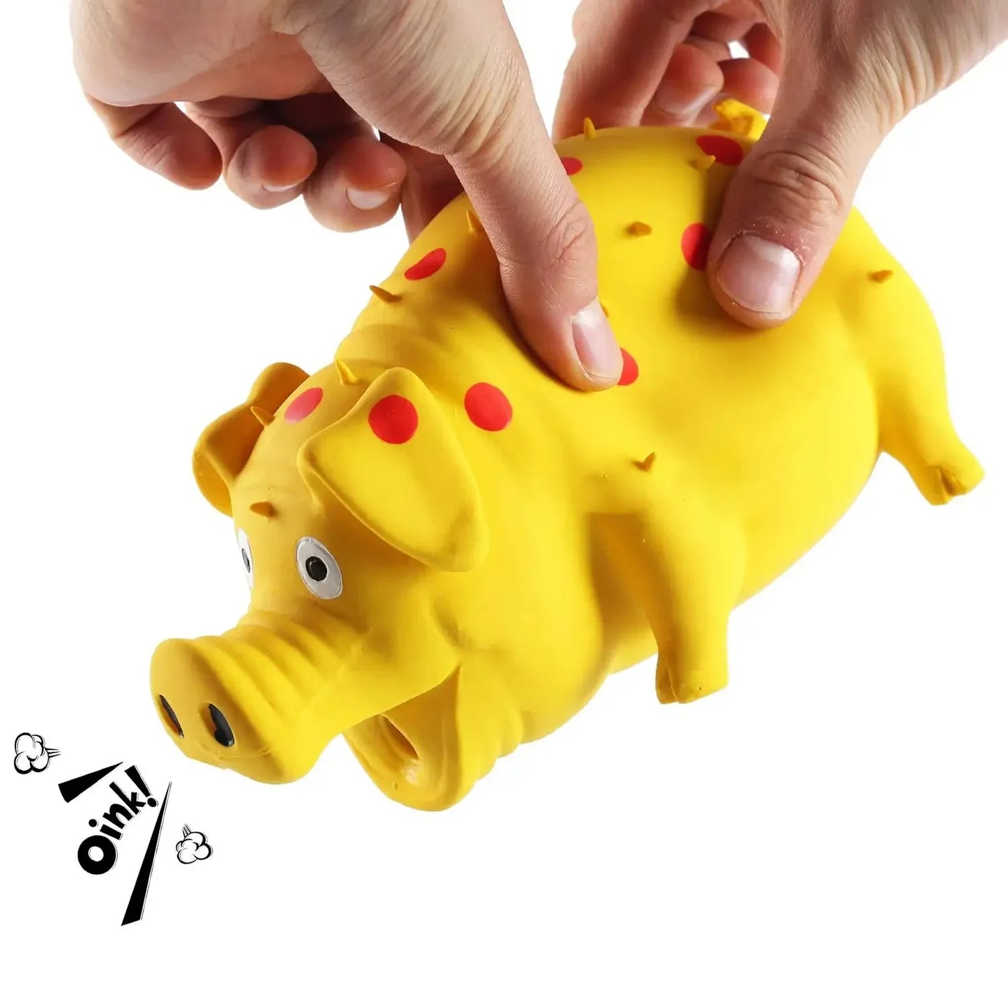 Quietsch-Spaß Schweinchen - Hundespielzeug