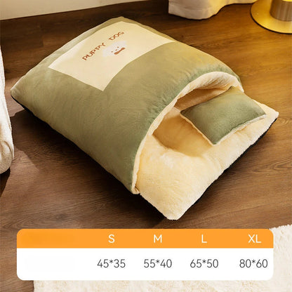 Katzen Premium Schlafsack Bett