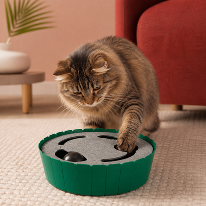 Interaktives Versteckspiel mit Maus für Katzen