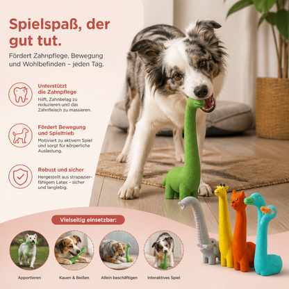 XXL Robustes Latex-Hundespielzeug zur Zahnreinigung