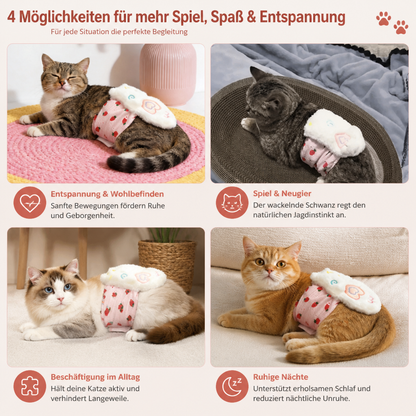 Interaktives Fernbedienungs Katzenspielzeug mit Beweglichem Schwanz und Verspielter Bewegung