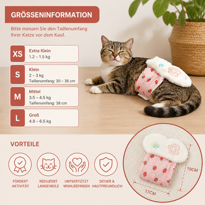 Interaktives Fernbedienungs Katzenspielzeug mit Beweglichem Schwanz und Verspielter Bewegung