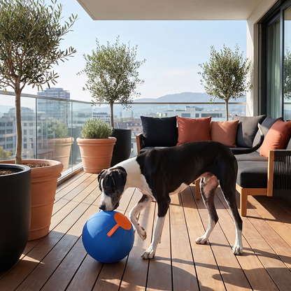 HerdBall - Interaktiver Hüteball für Hunde Robustes & Umweltfreundliches Spielzeug für aktive Rassen