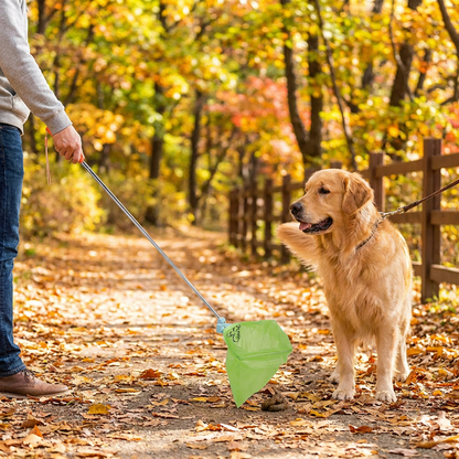 Tragbarer Hundekot Schaufel mit Ausziehbarem Griff für Saubere Spaziergänge