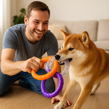 Robustes Zug Spielzeug für Hunde