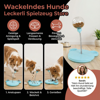 Wackelndes Hunde Leckerli Spielzeug