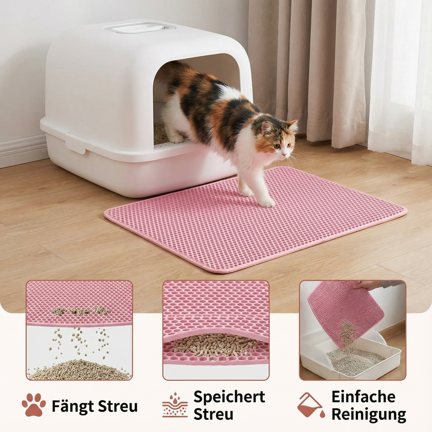 Katzenstreumatte