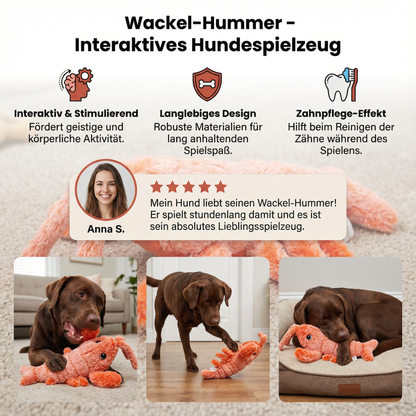 Wackel-Hummer - Interaktives Hundespielzeug