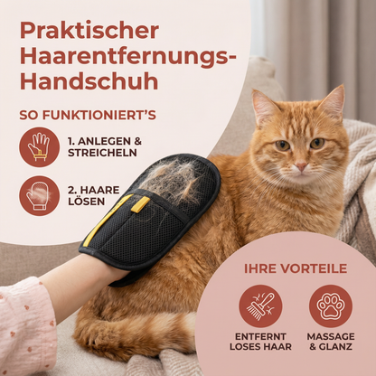Praktischer Haarentfernungs-Handschuh