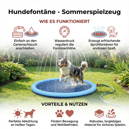Hundefontäne - Sommerspielzeug