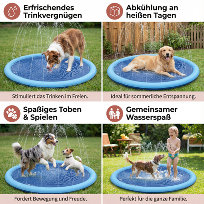 Hundefontäne - Sommerspielzeug