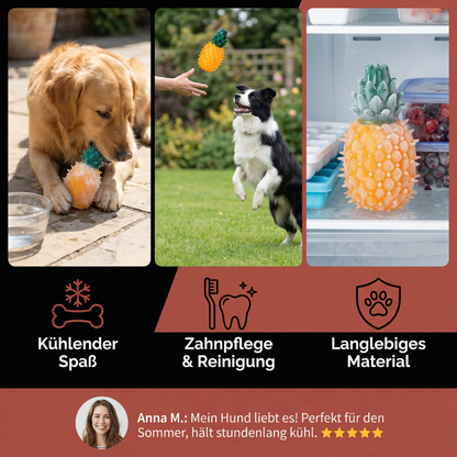 Kühlendes Hunde Kauspielzeug im Fruchtdesign