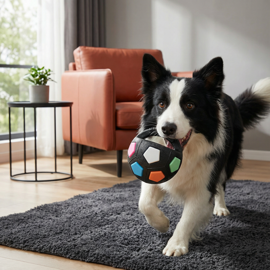 Robuster Spielzeug Ball zum Stressabbau für Hunde